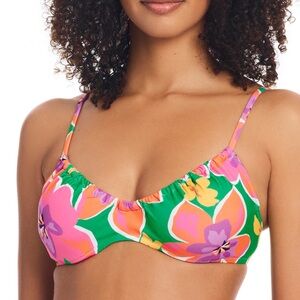 Sanctuary Floral Bikini Top